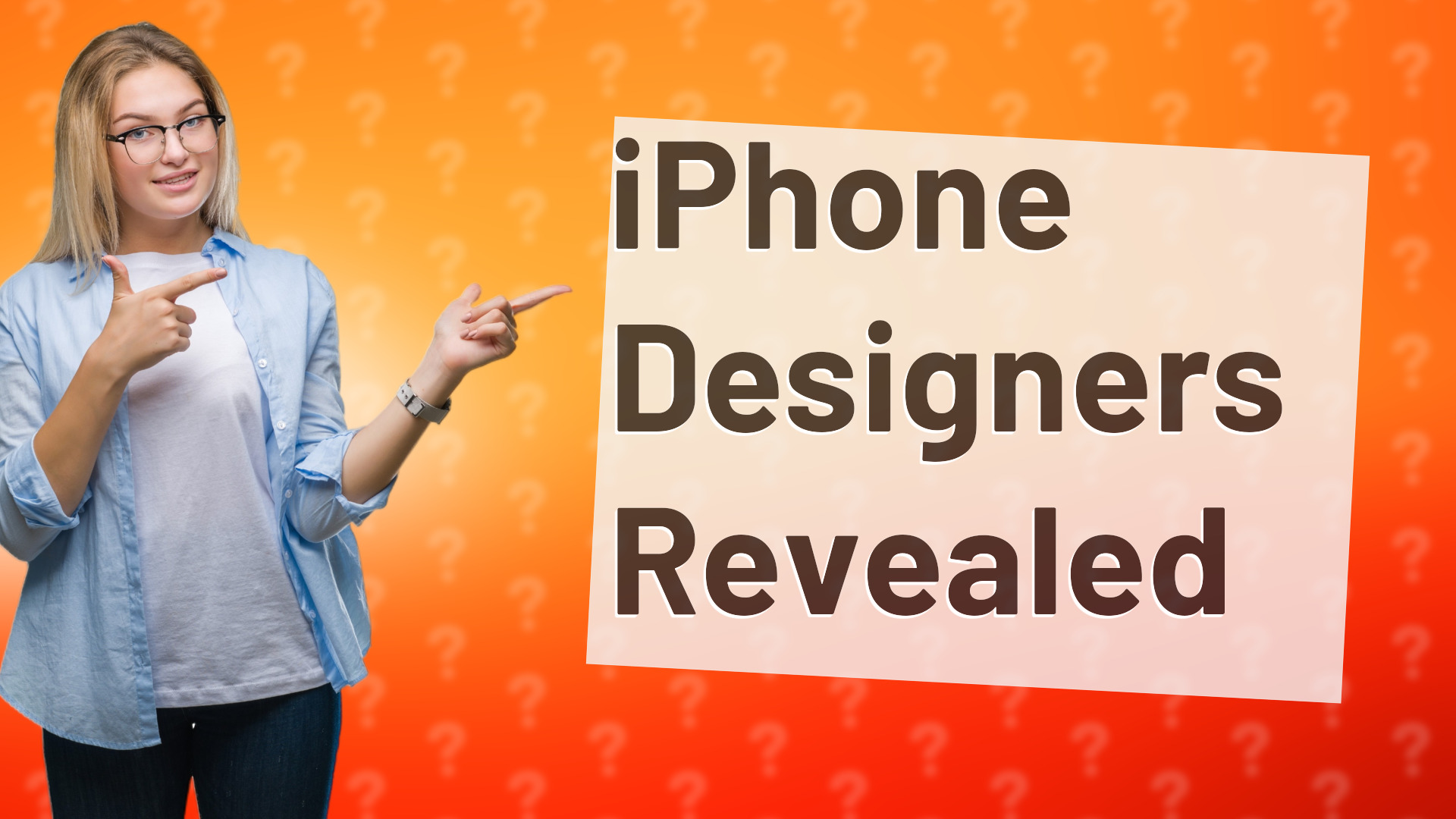 iPhone Designers Revealed