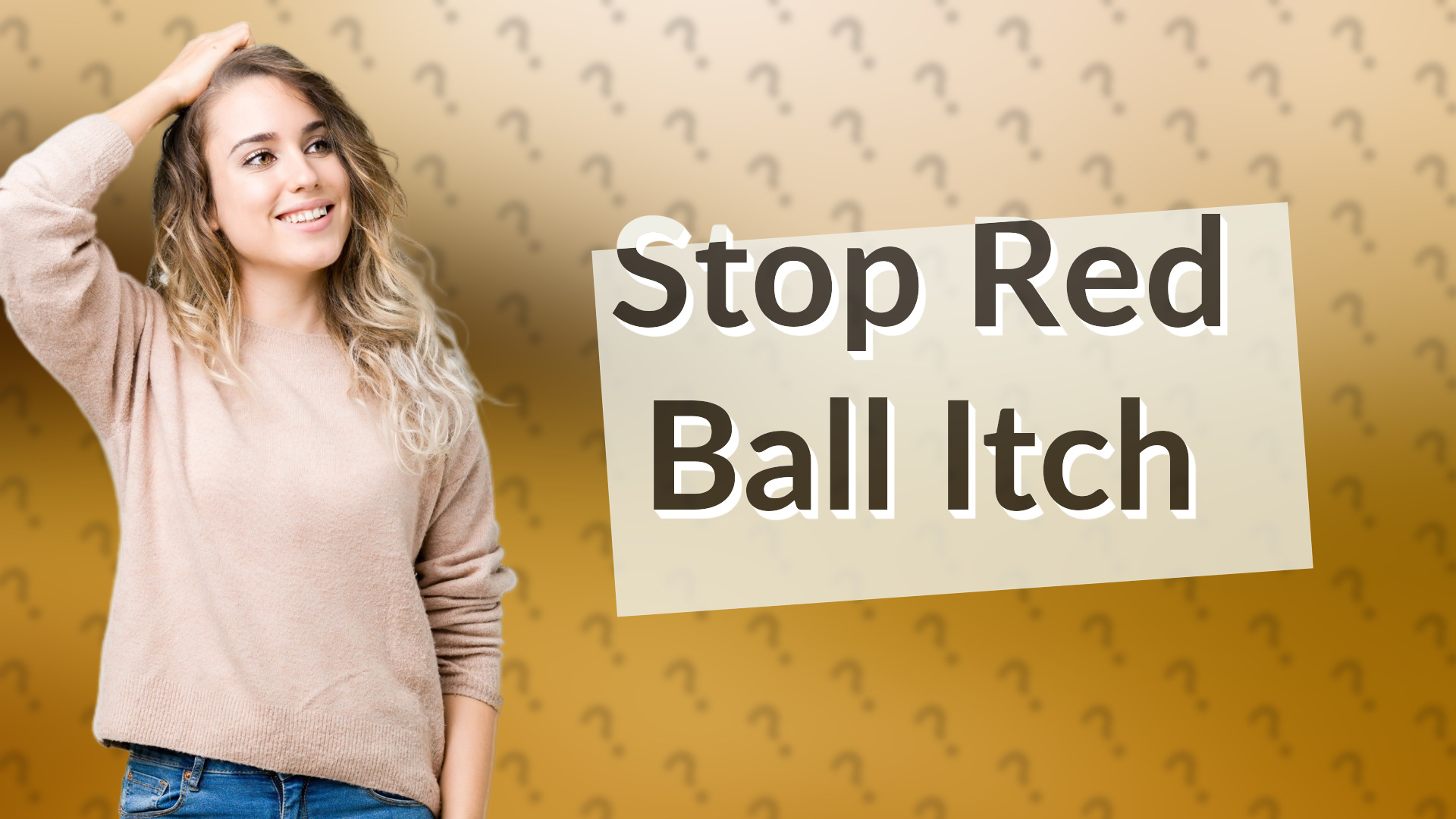 Stop Red Ball Itch