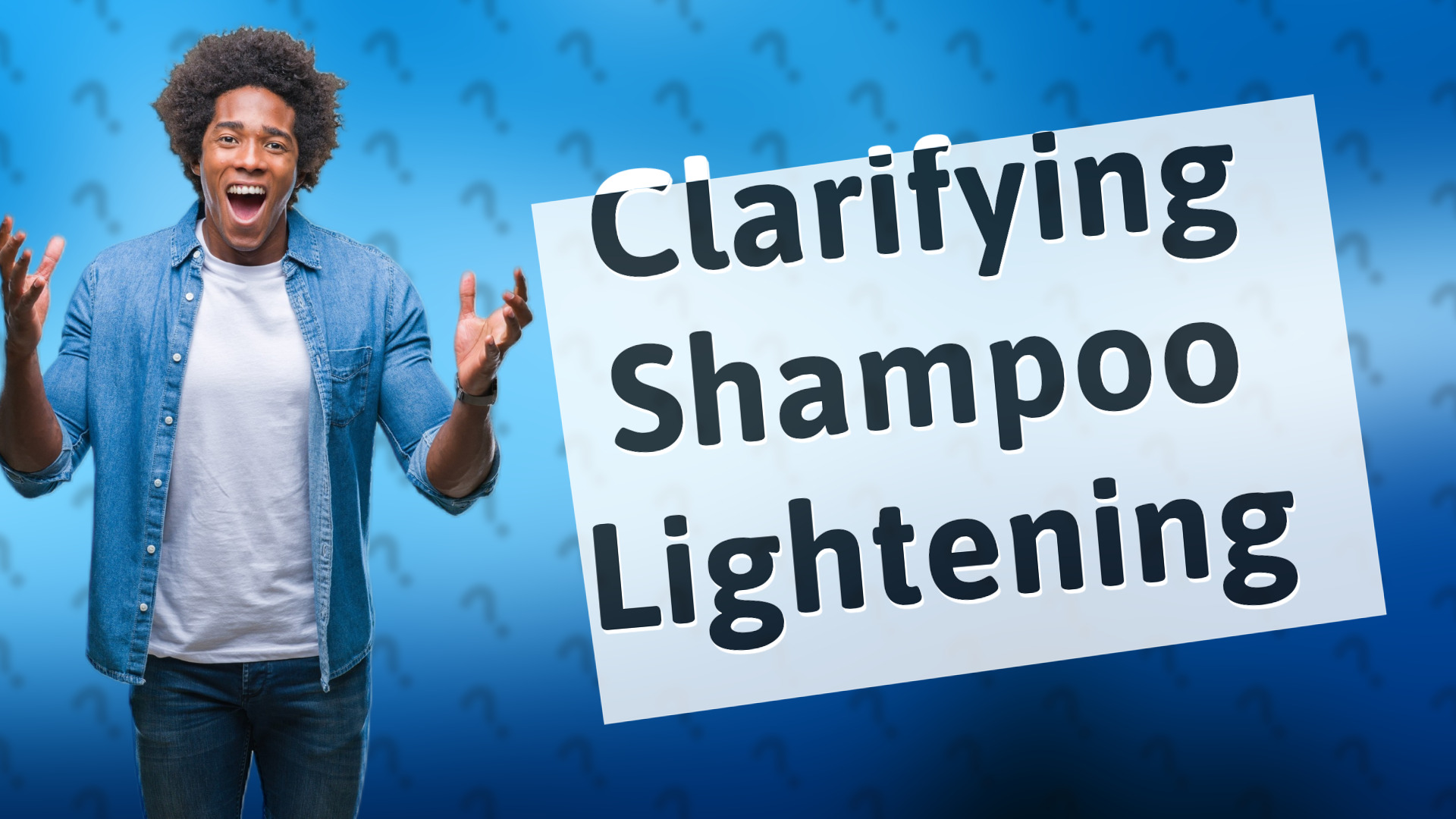 Clarifying Shampoo Lightening