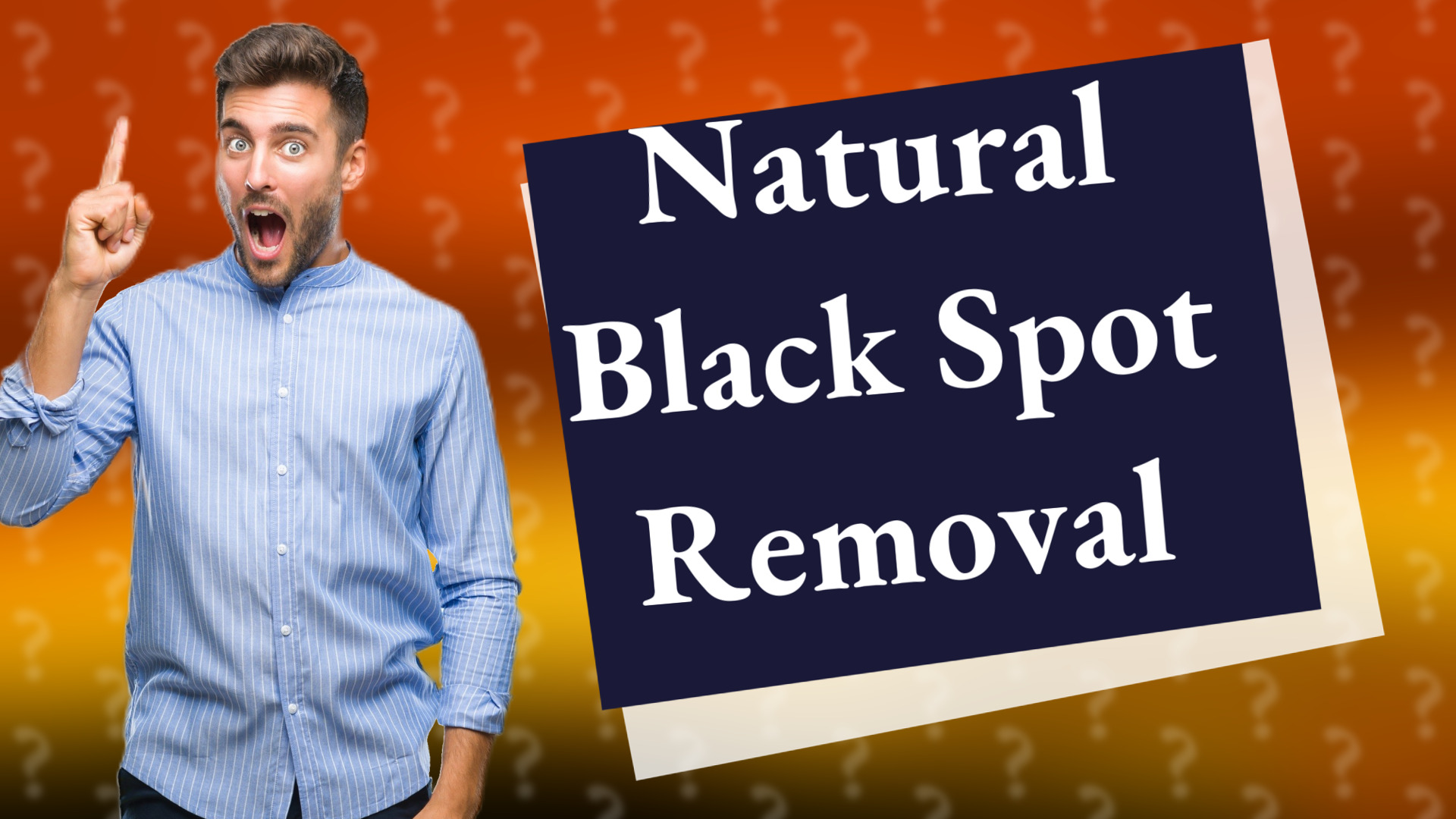 Natural Black Spot Removal