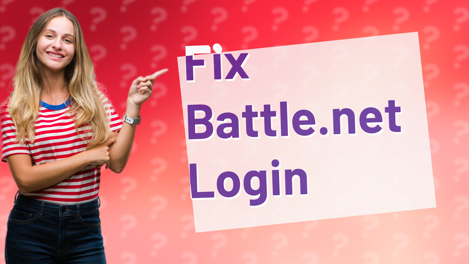 Fix Battle.net Login