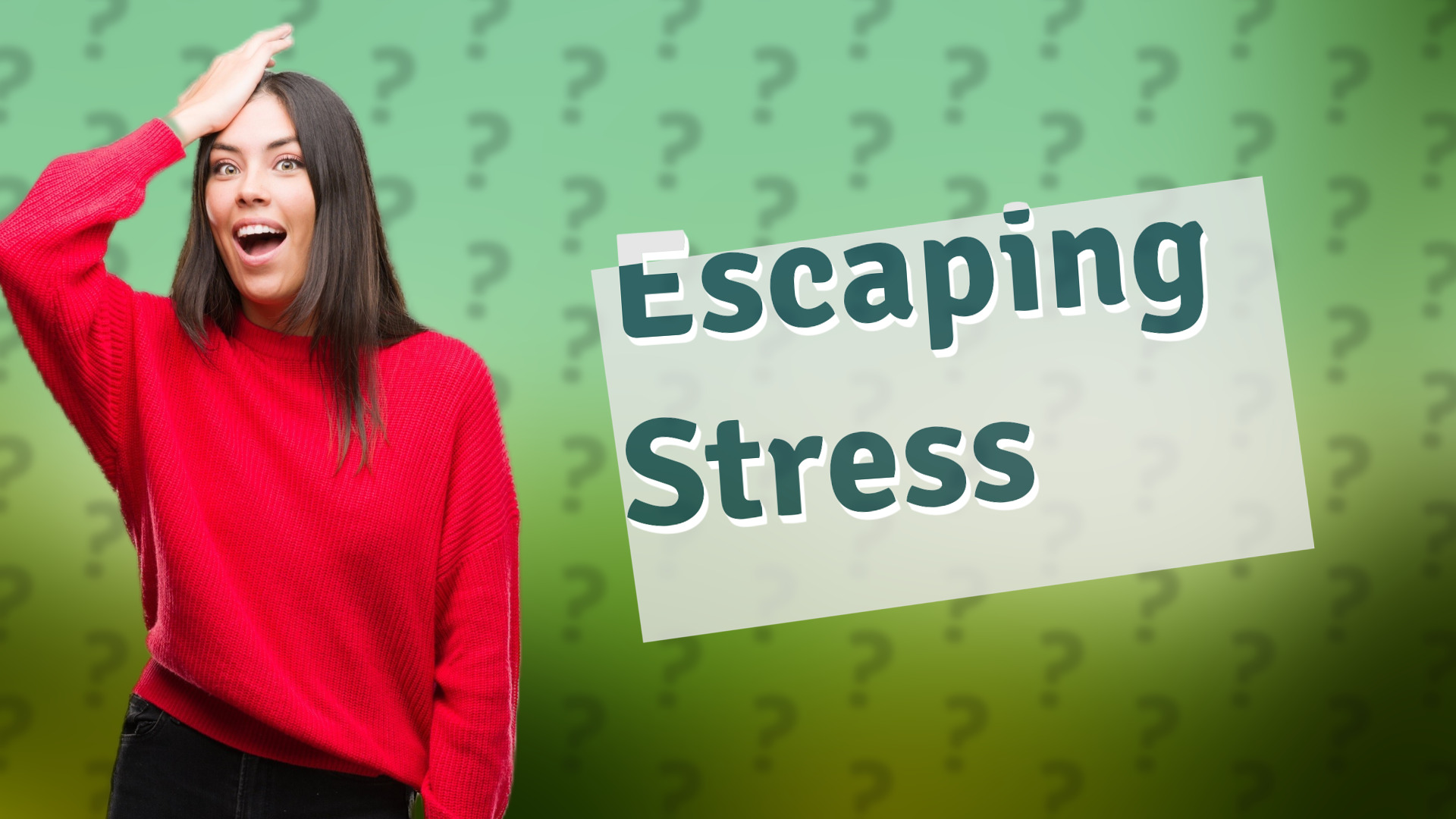 Escaping Stress