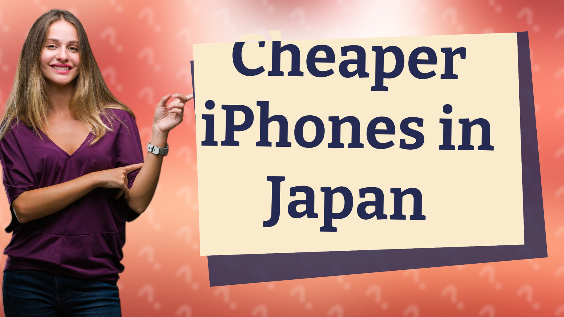 Cheaper iPhones in Japan