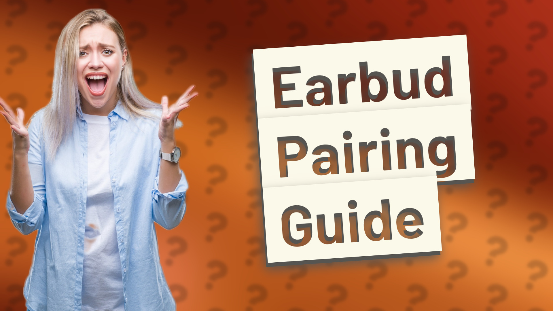 Earbud Pairing Guide