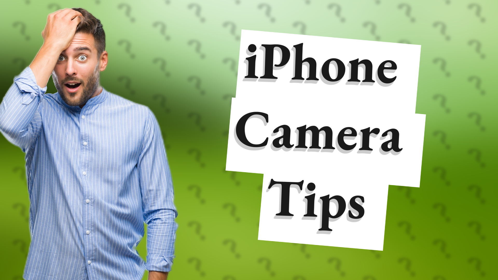 iPhone Camera Tips