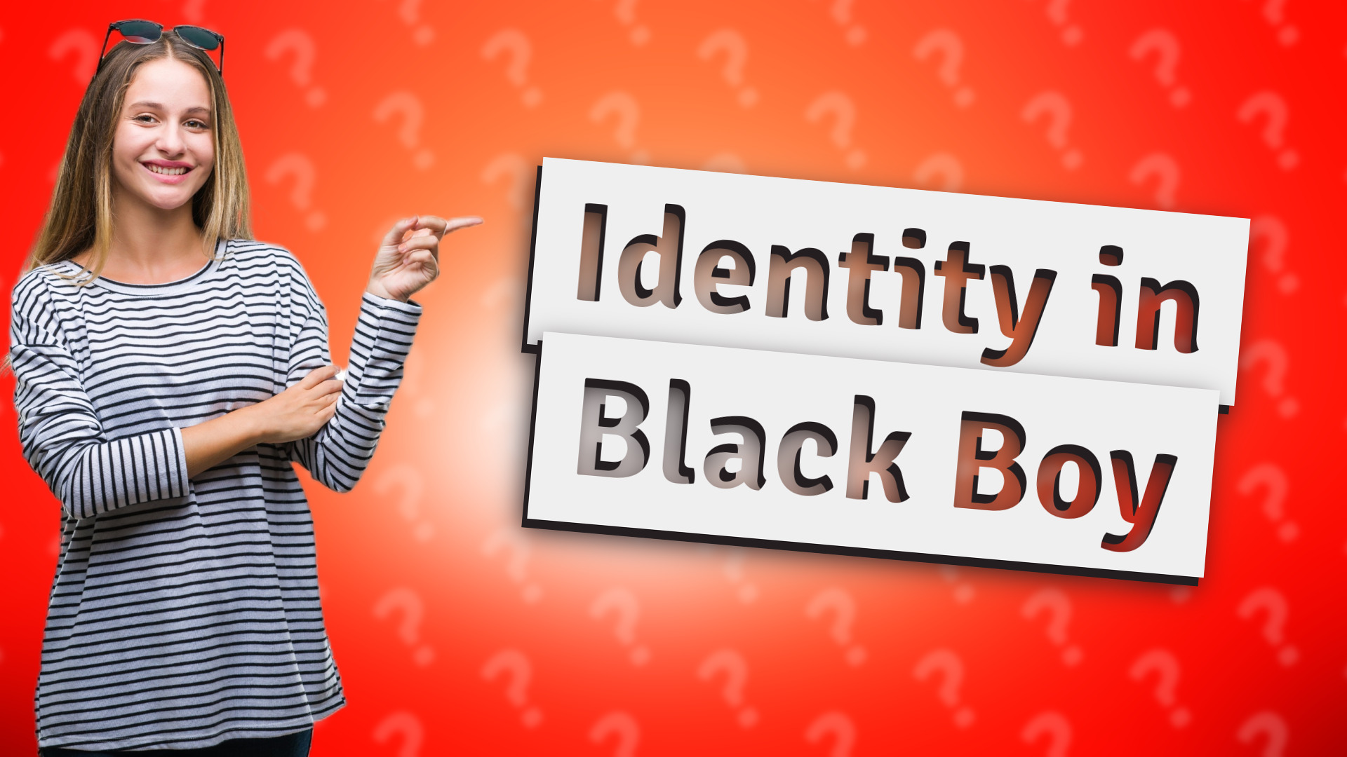 Identity in Black Boy