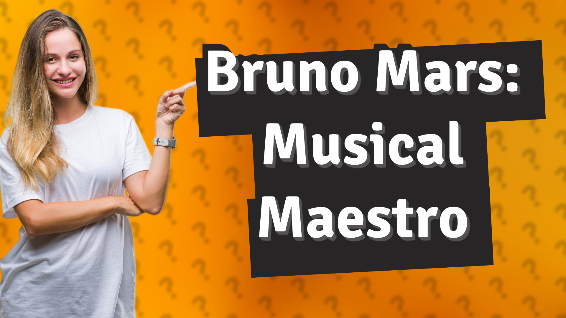 Bruno Mars: Musical Maestro