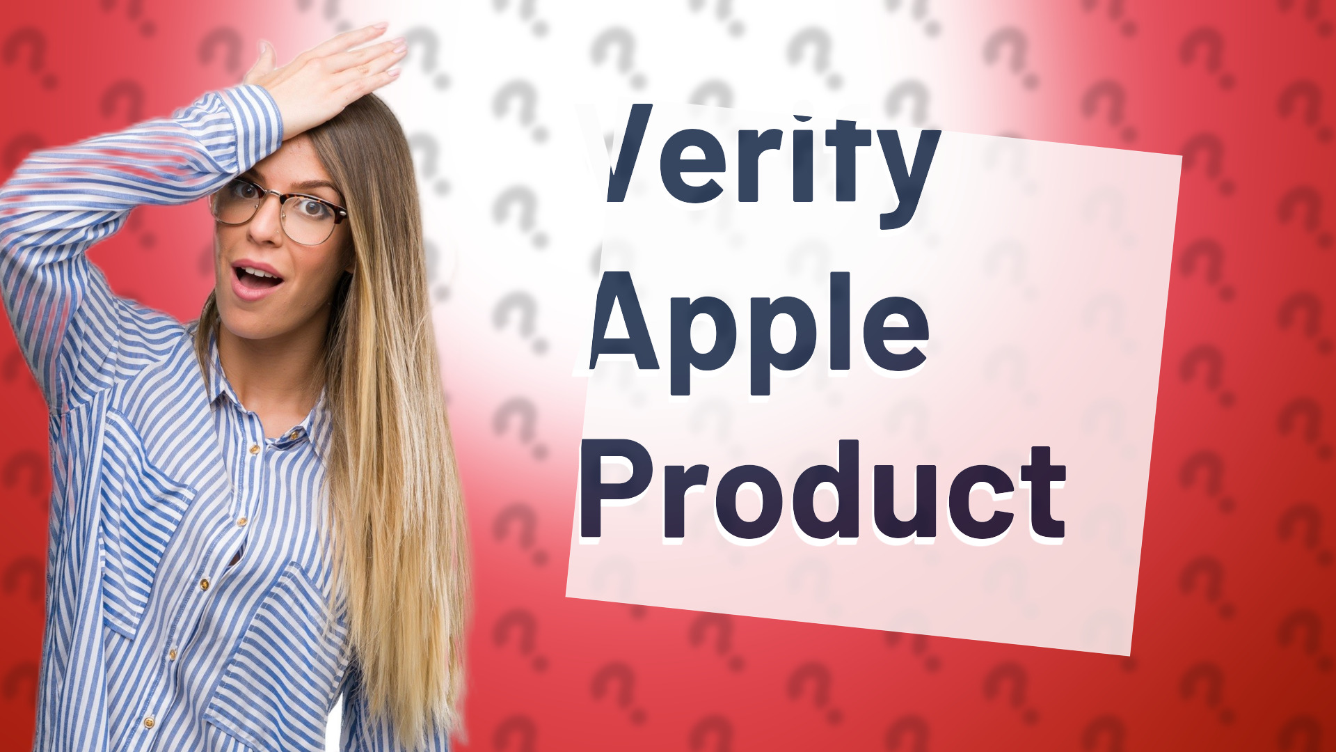 Verify Apple Product