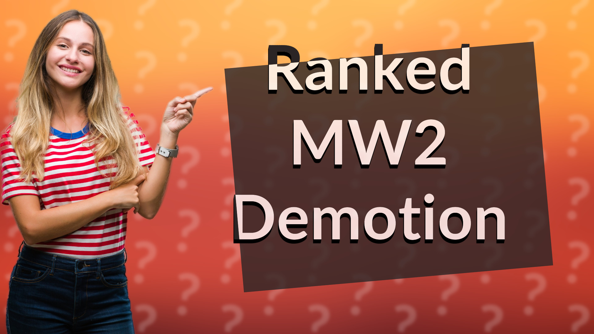 Ranked MW2 Demotion