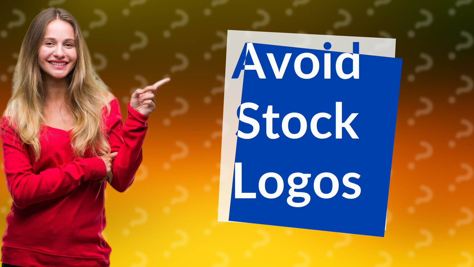 Avoid Stock Logos