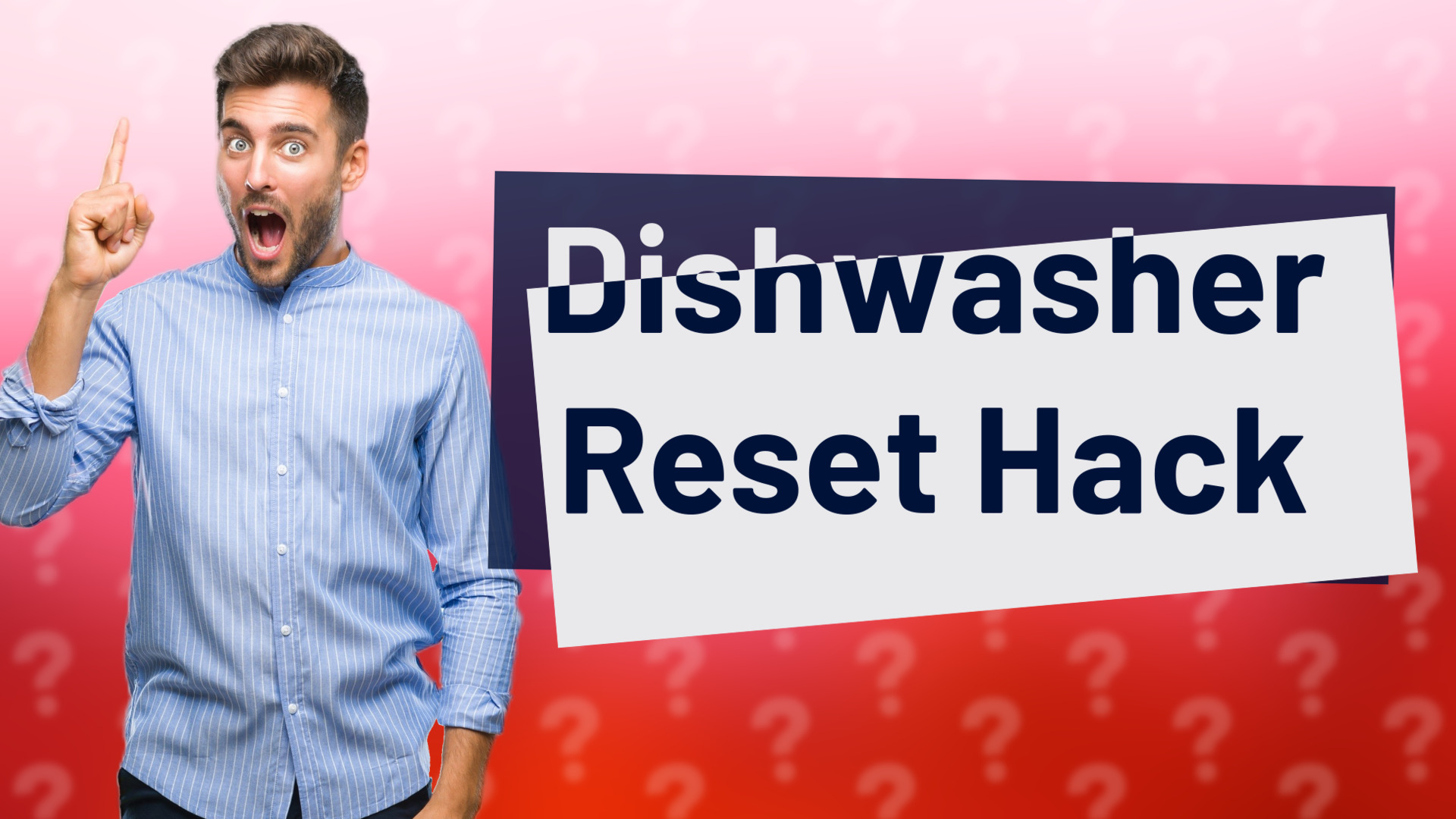 Dishwasher Reset Hack