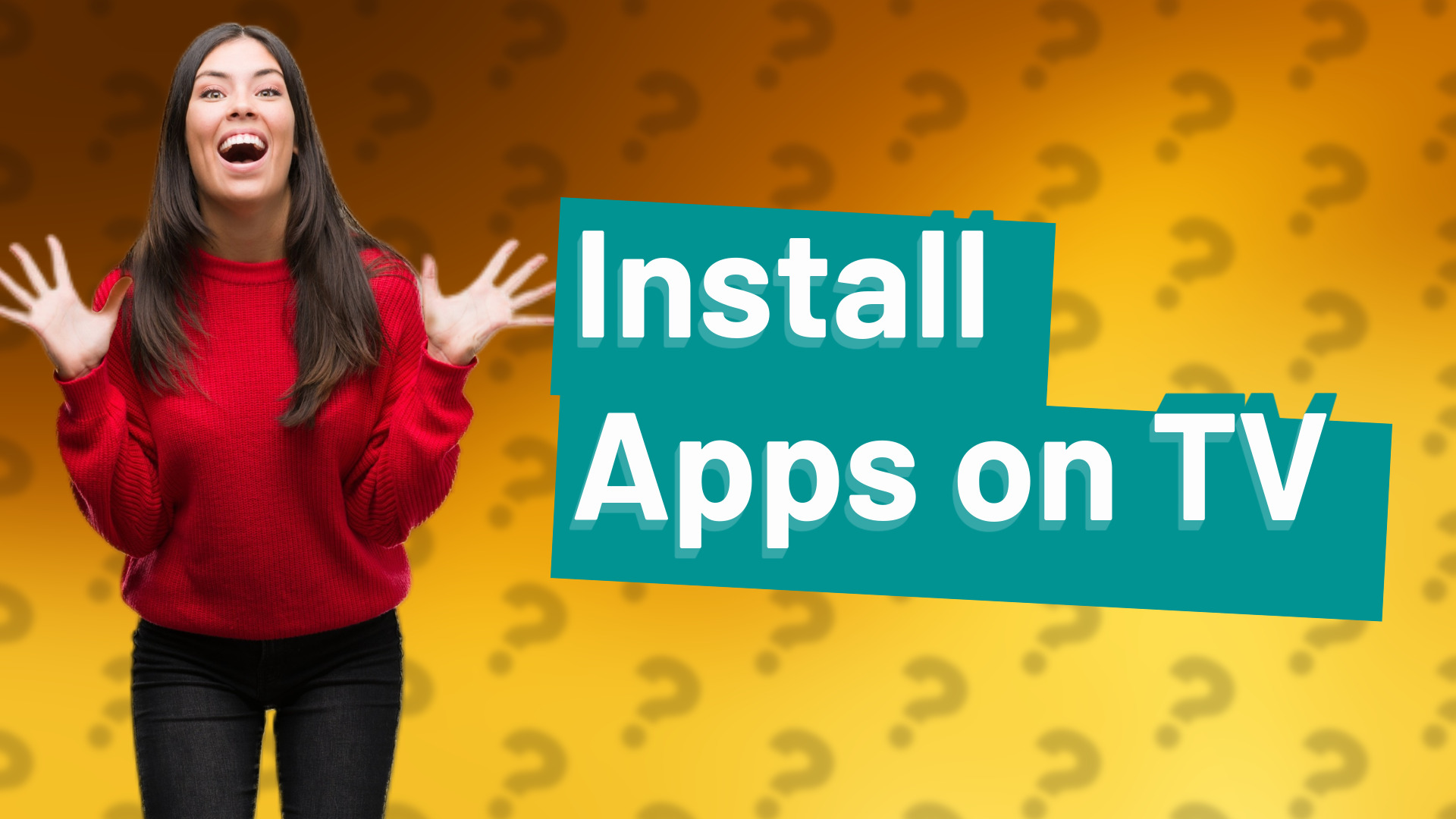 Install Apps on TV