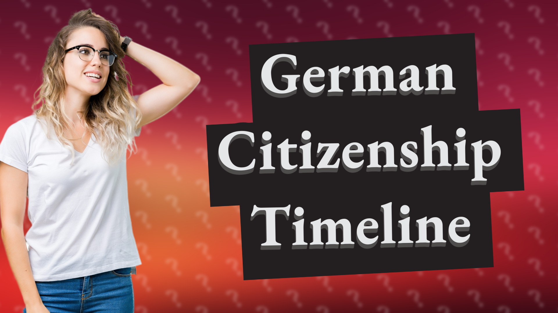 German Citizenship Timeline