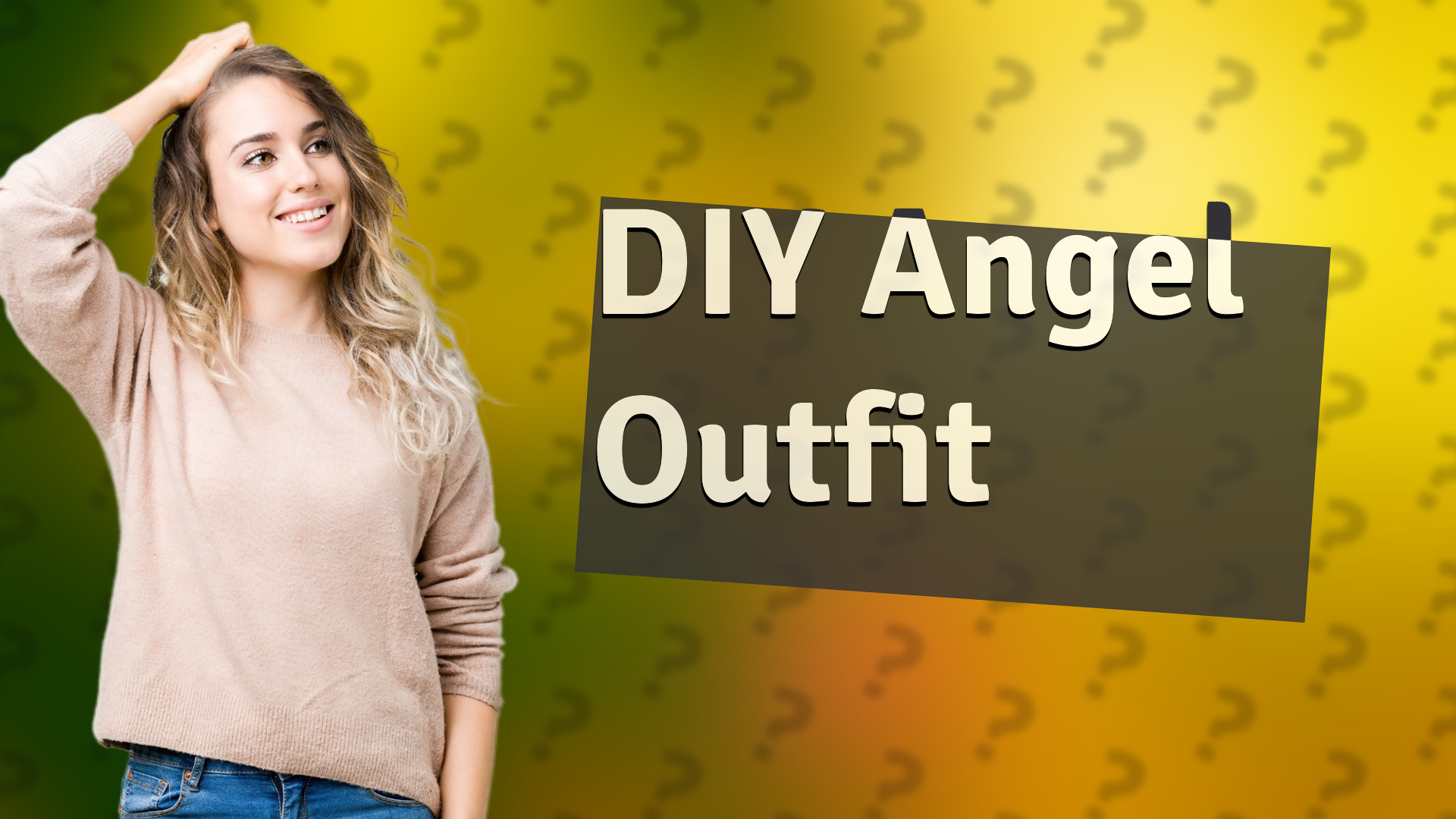 DIY Angel Outfit