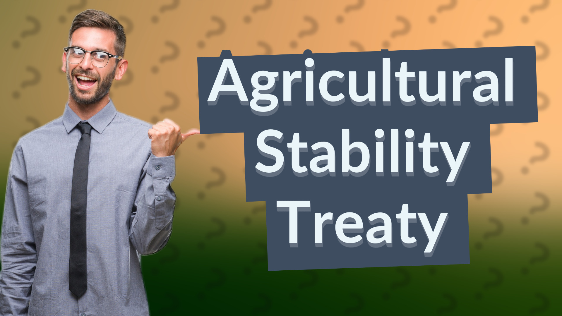 Agricultural Stability Treaty