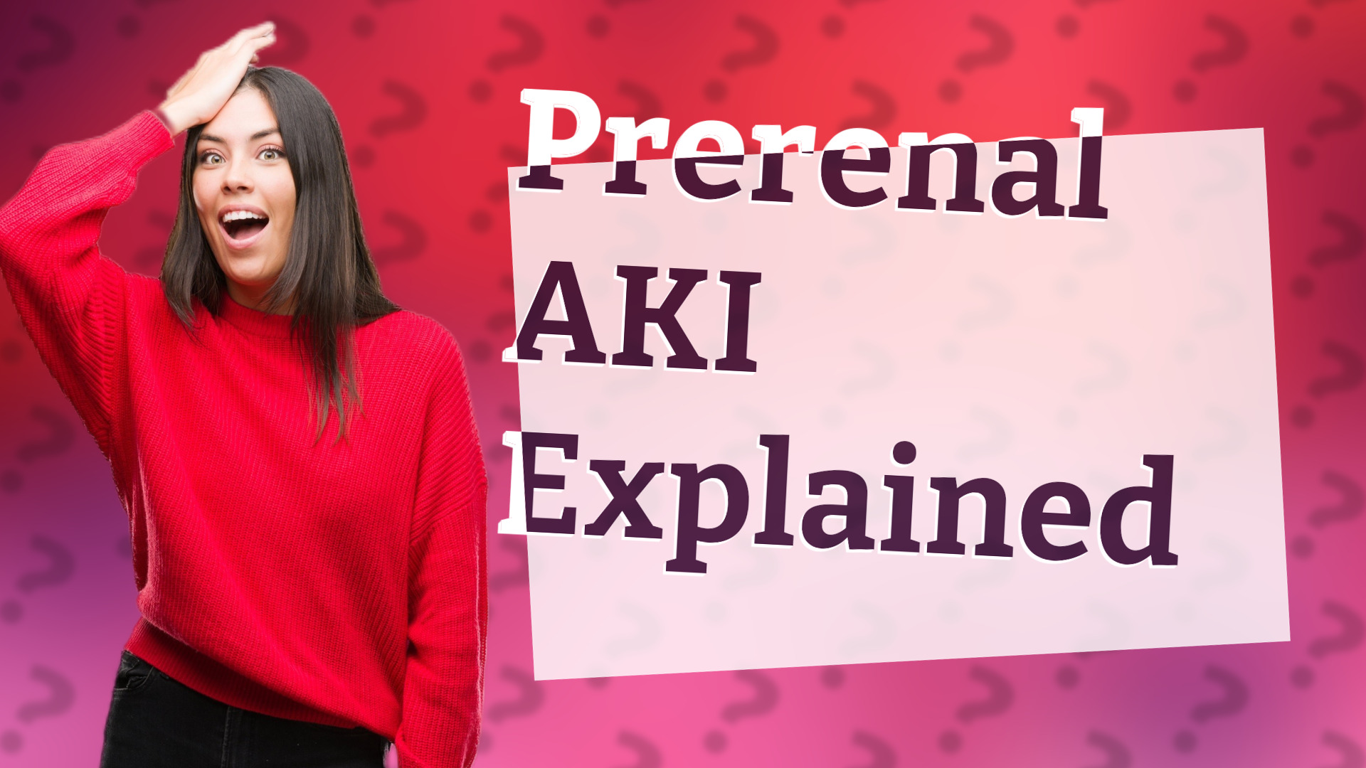 Prerenal AKI Explained