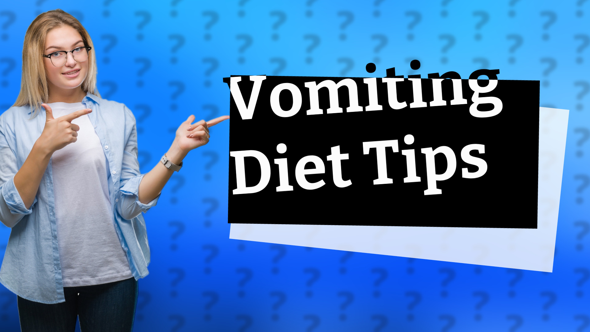 Vomiting Diet Tips