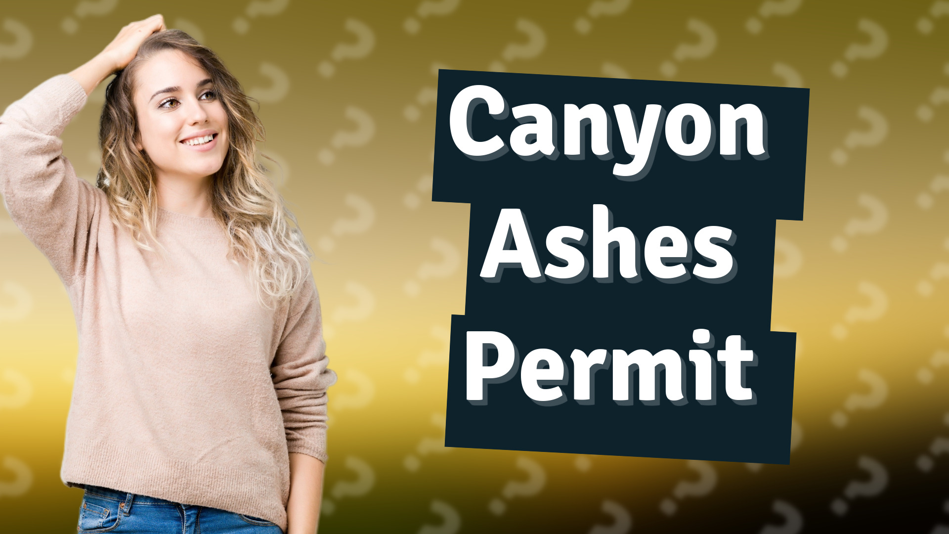 Canyon Ashes Permit