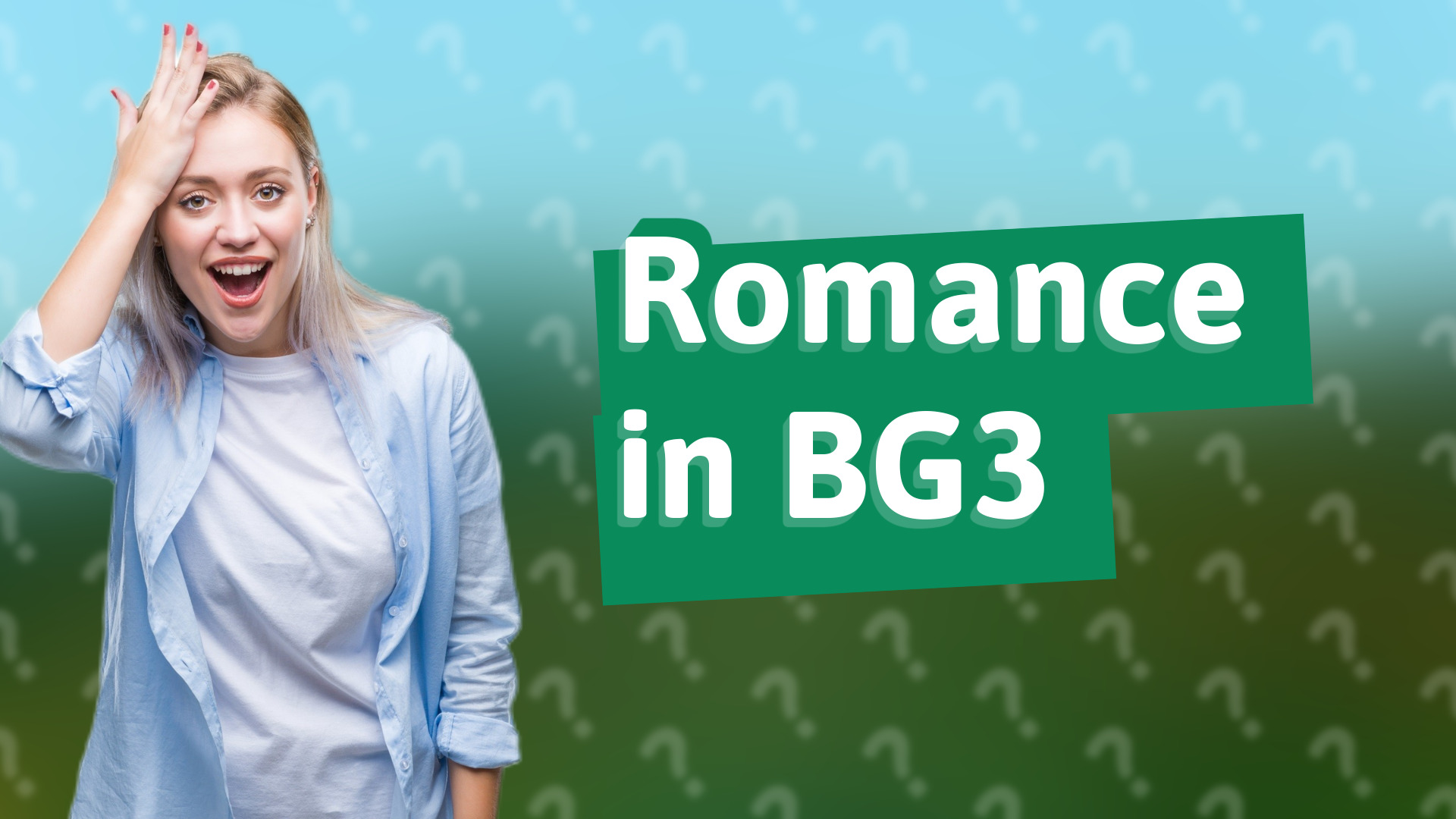 Romance in BG3