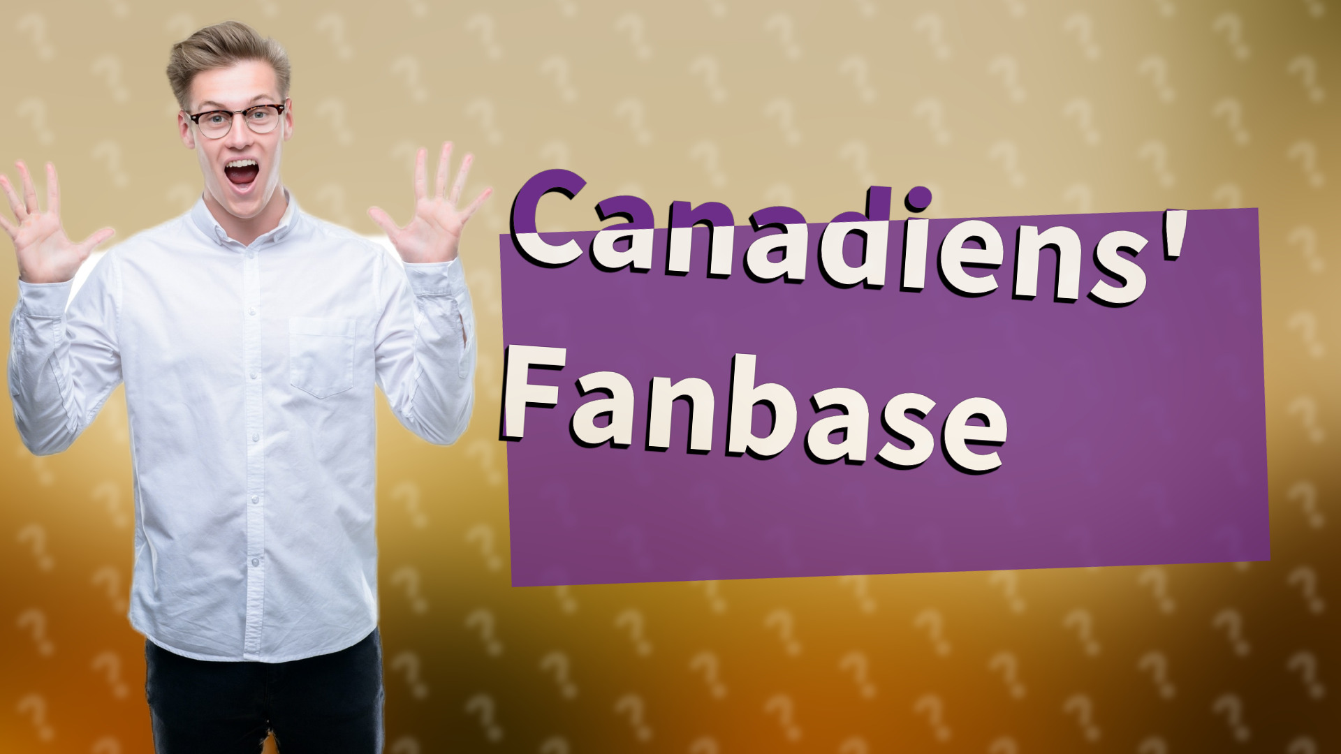 Canadiens' Fanbase