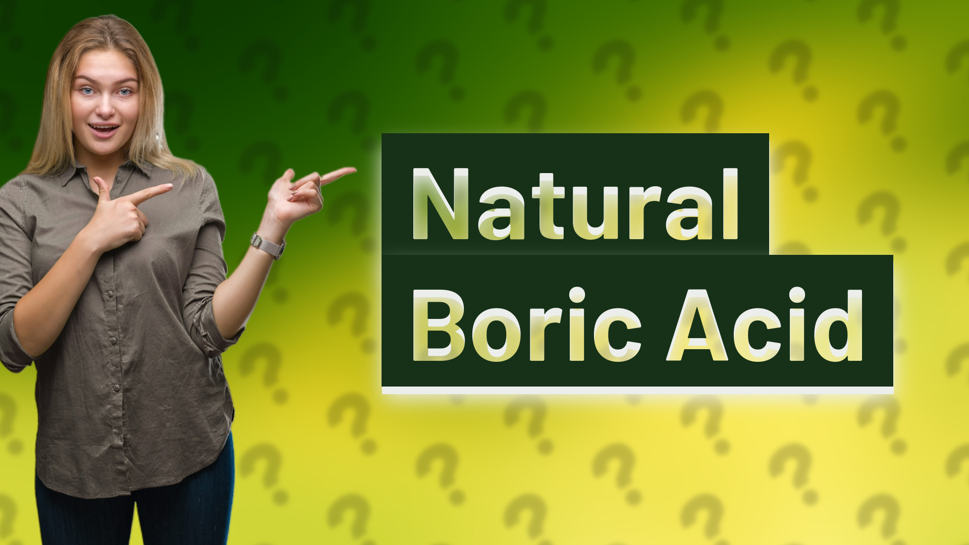 Natural Boric Acid