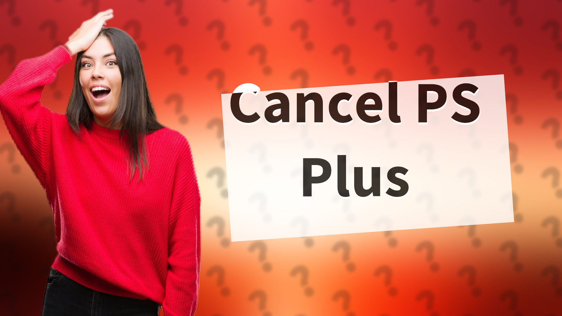 Cancel PS Plus
