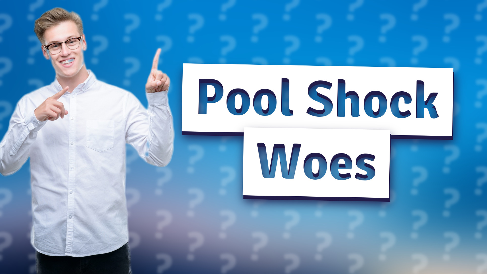 Pool Shock Woes