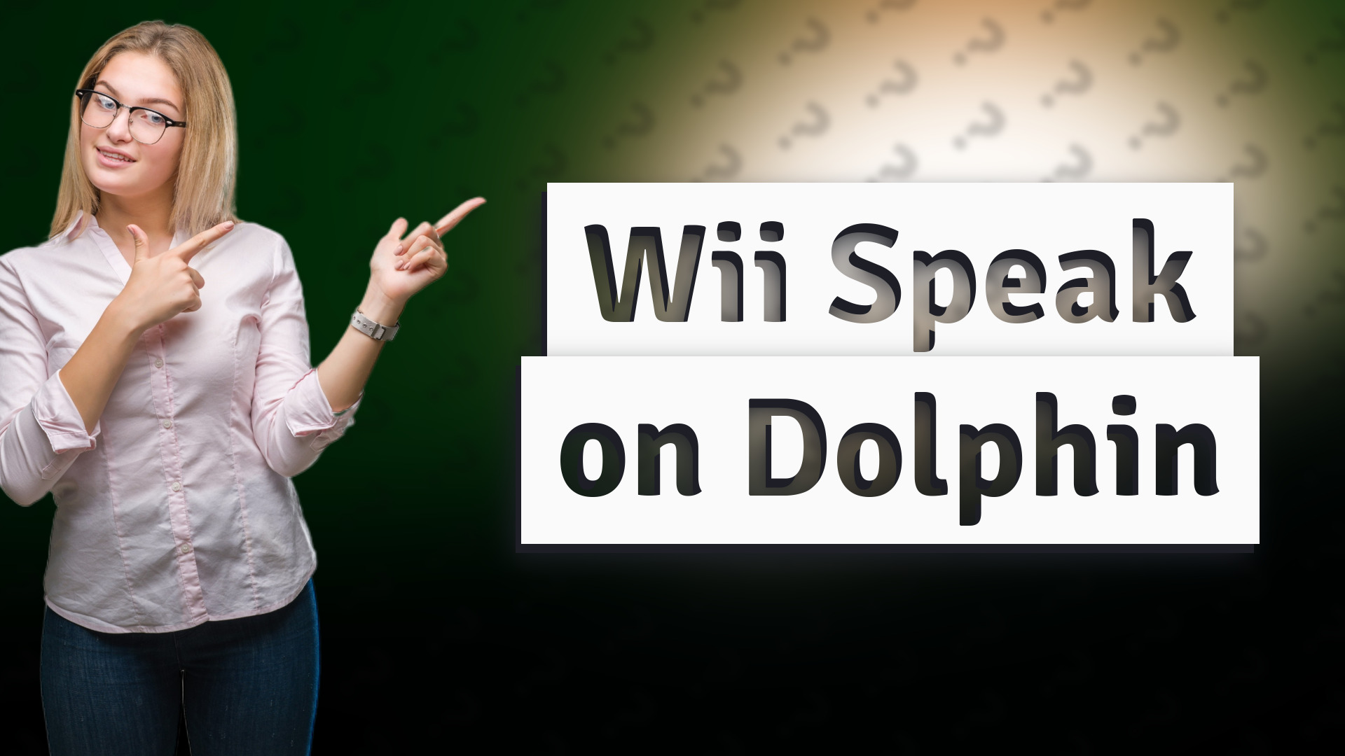 Wii Speak on Dolphin