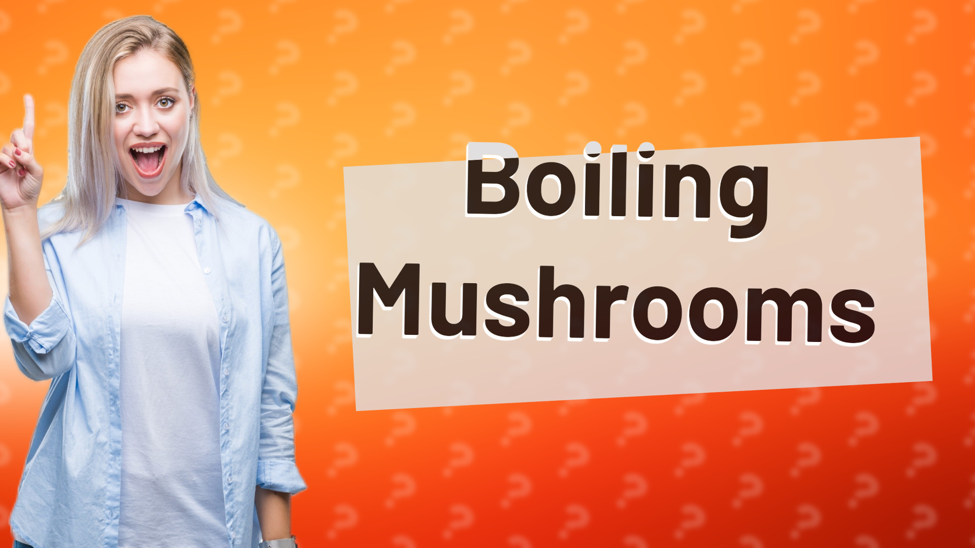 Boiling Mushrooms