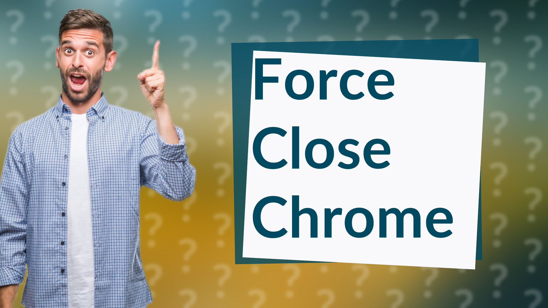 Force Close Chrome