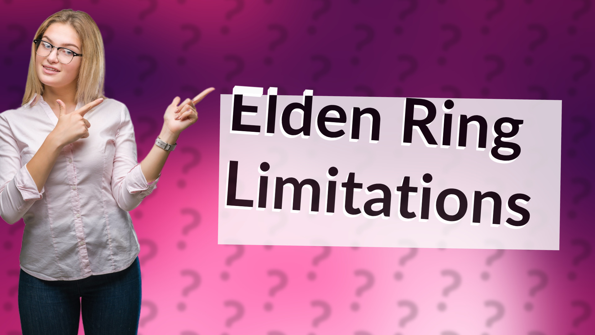 Elden Ring Limitations