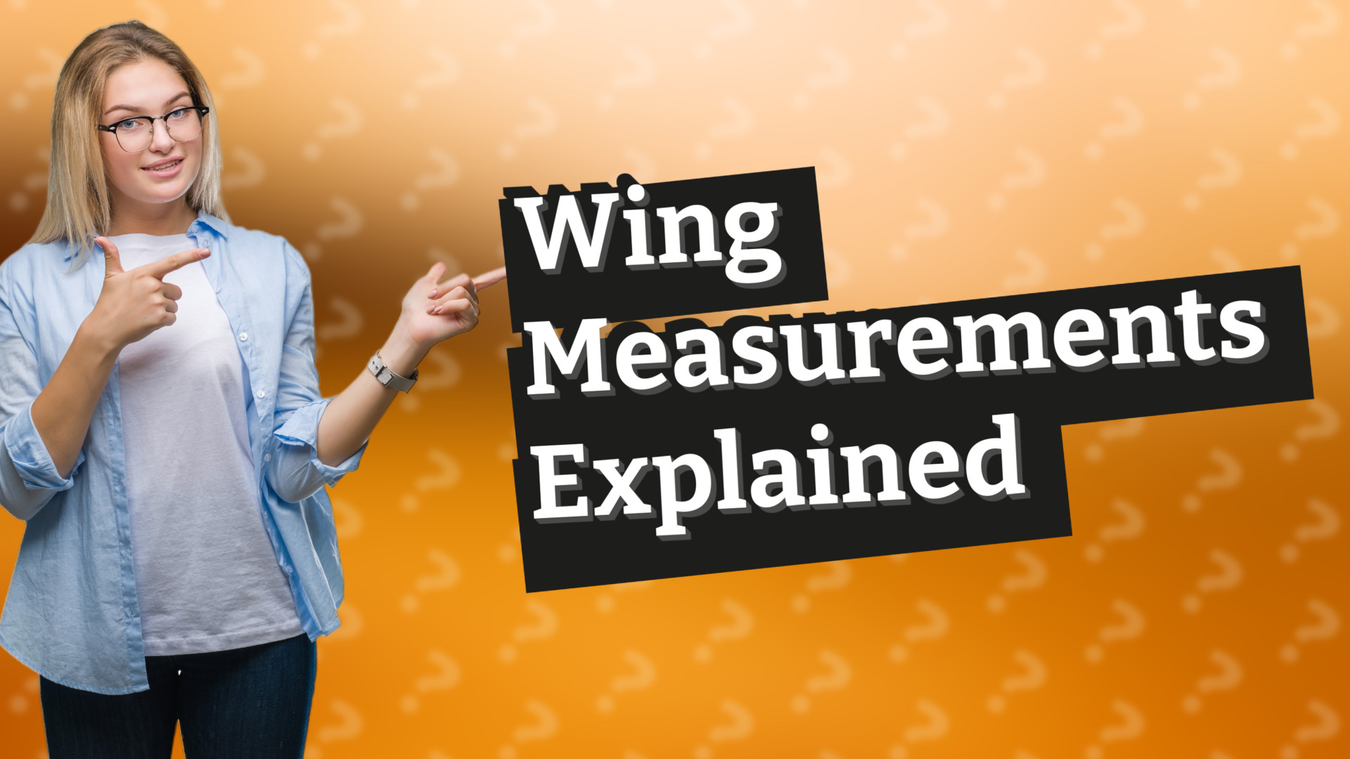 Wing Measurements Explained