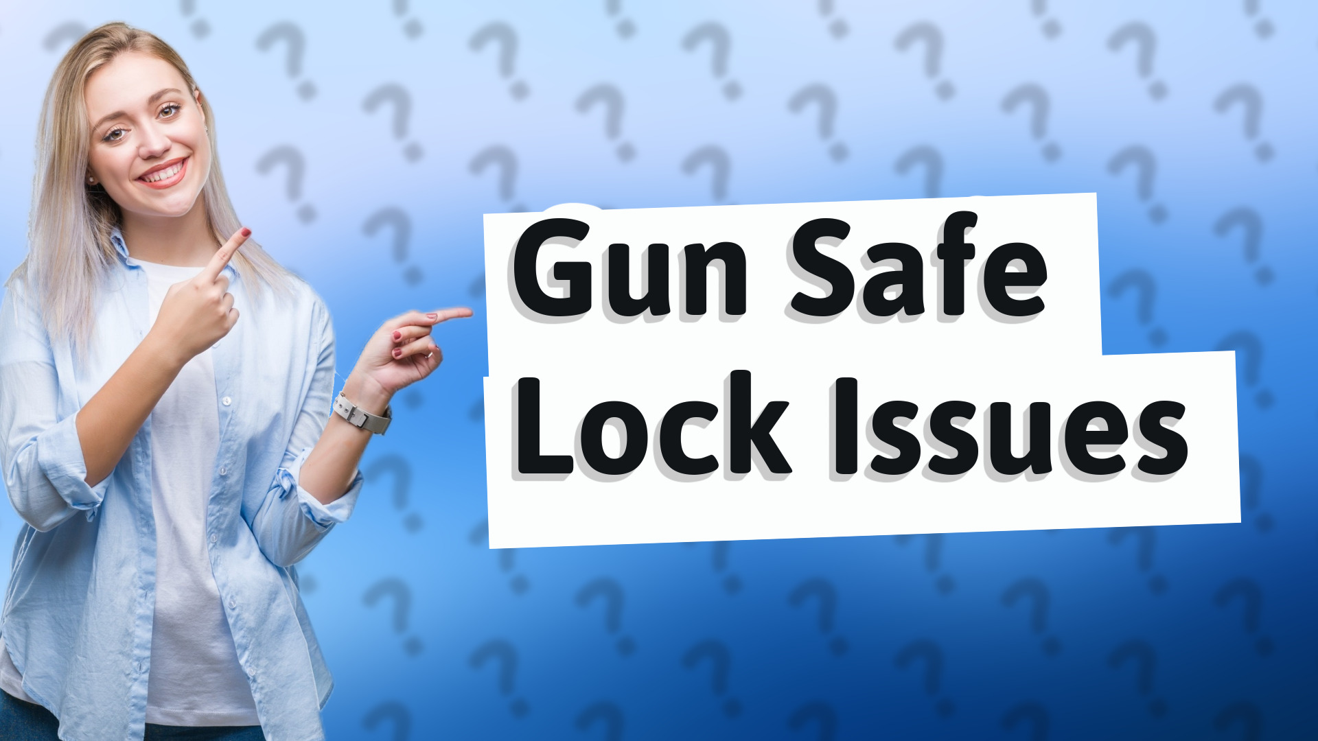 Gun Safe Lock Issues