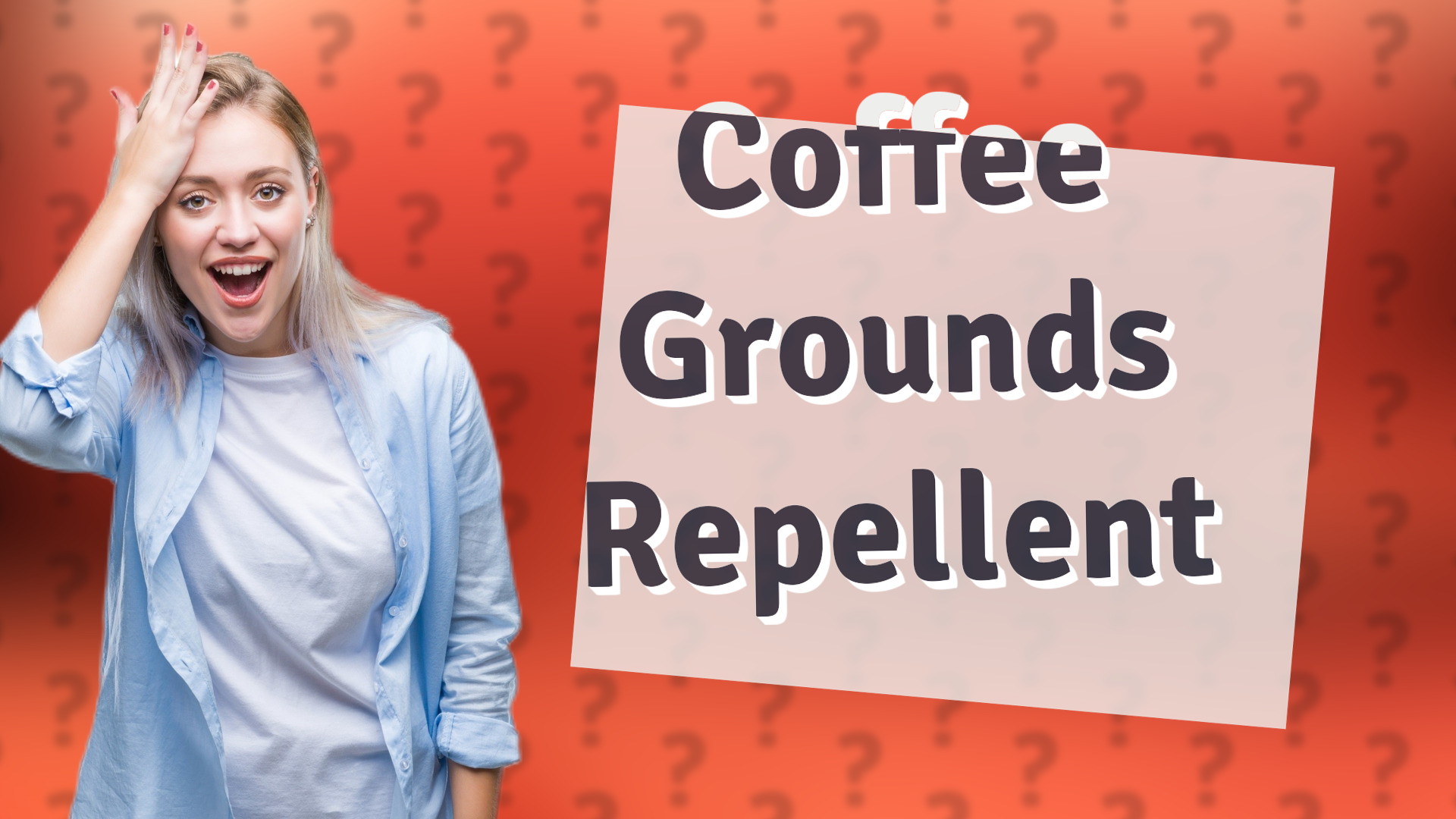 Coffee Grounds Repellent