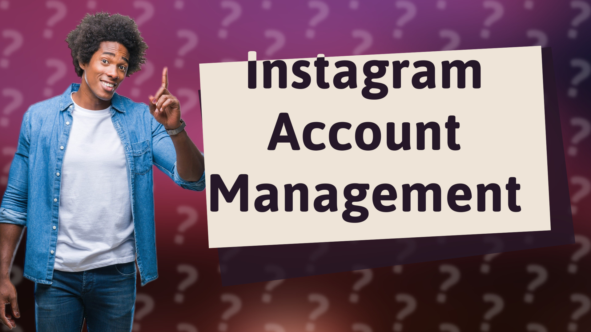 Instagram Account Management