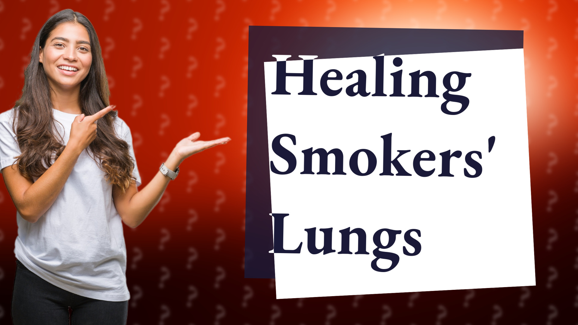 Healing Smokers' Lungs