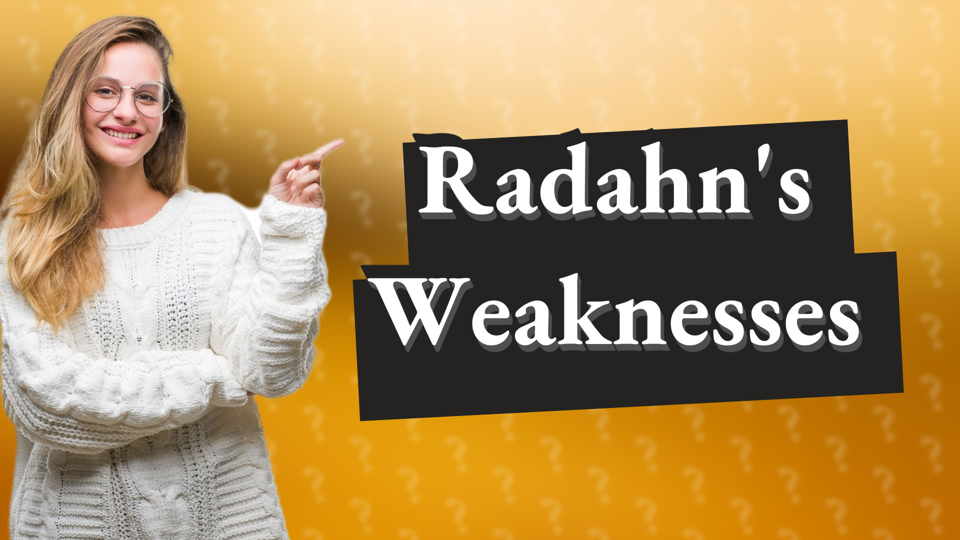 Radahn's Weaknesses