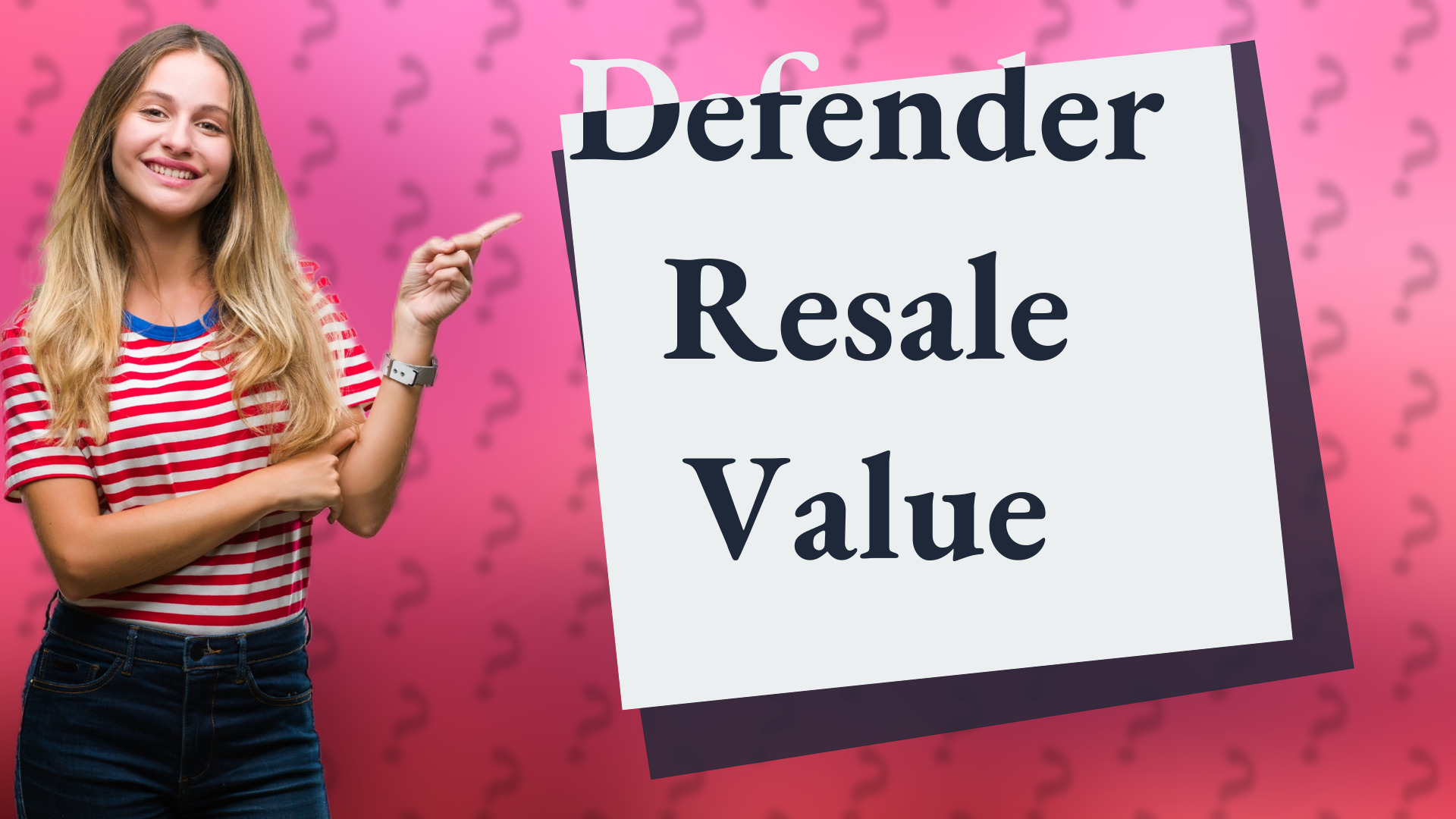 Defender Resale Value
