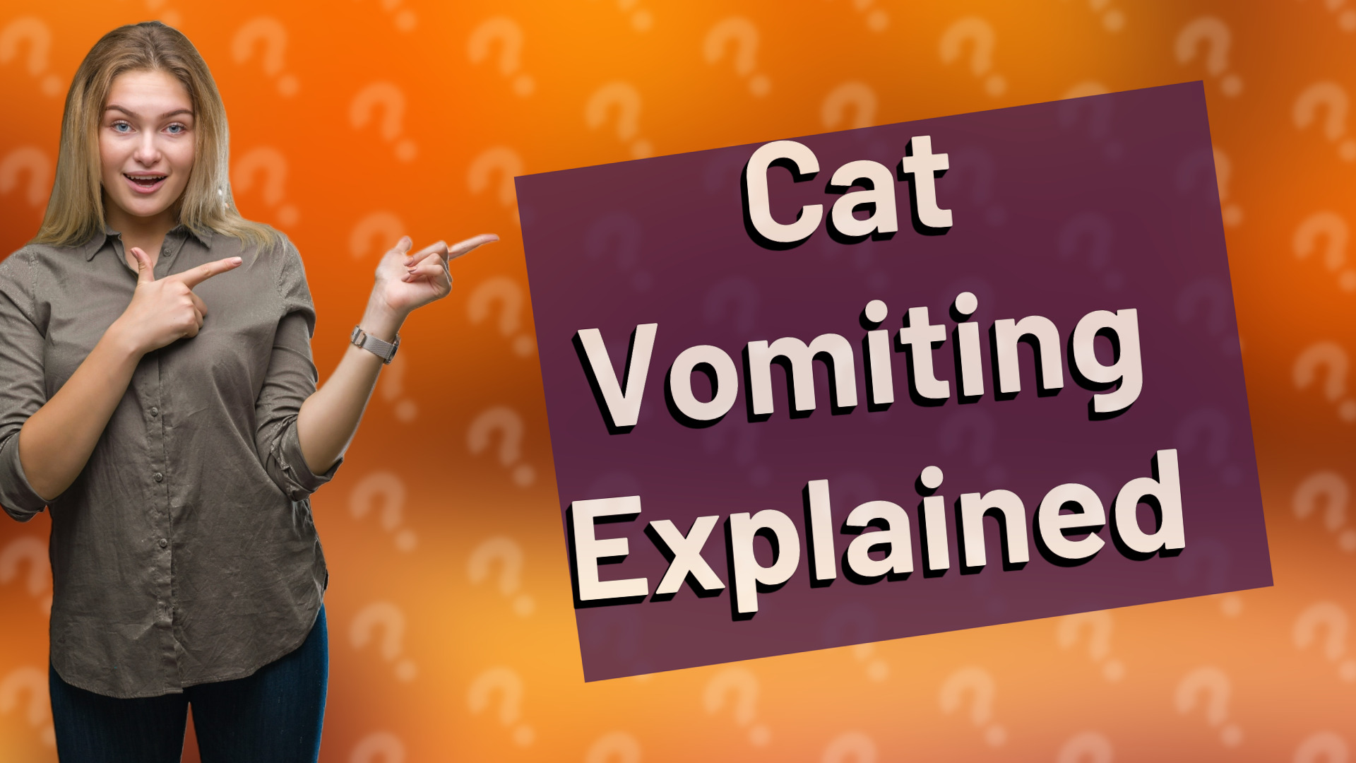 Cat Vomiting Explained