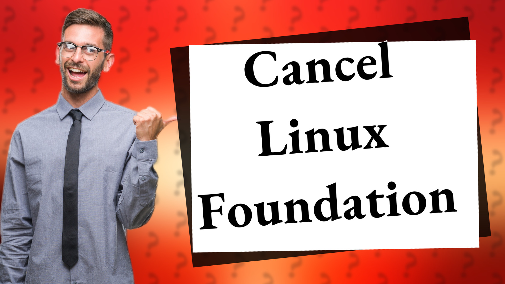 Cancel Linux Foundation