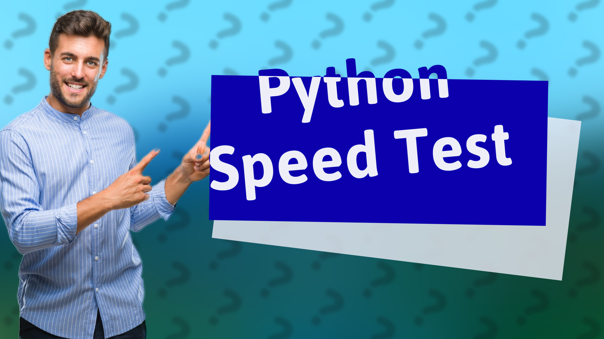 Python Speed Test