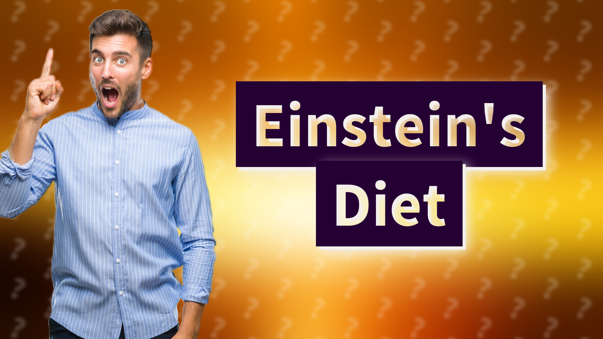Einstein's Diet