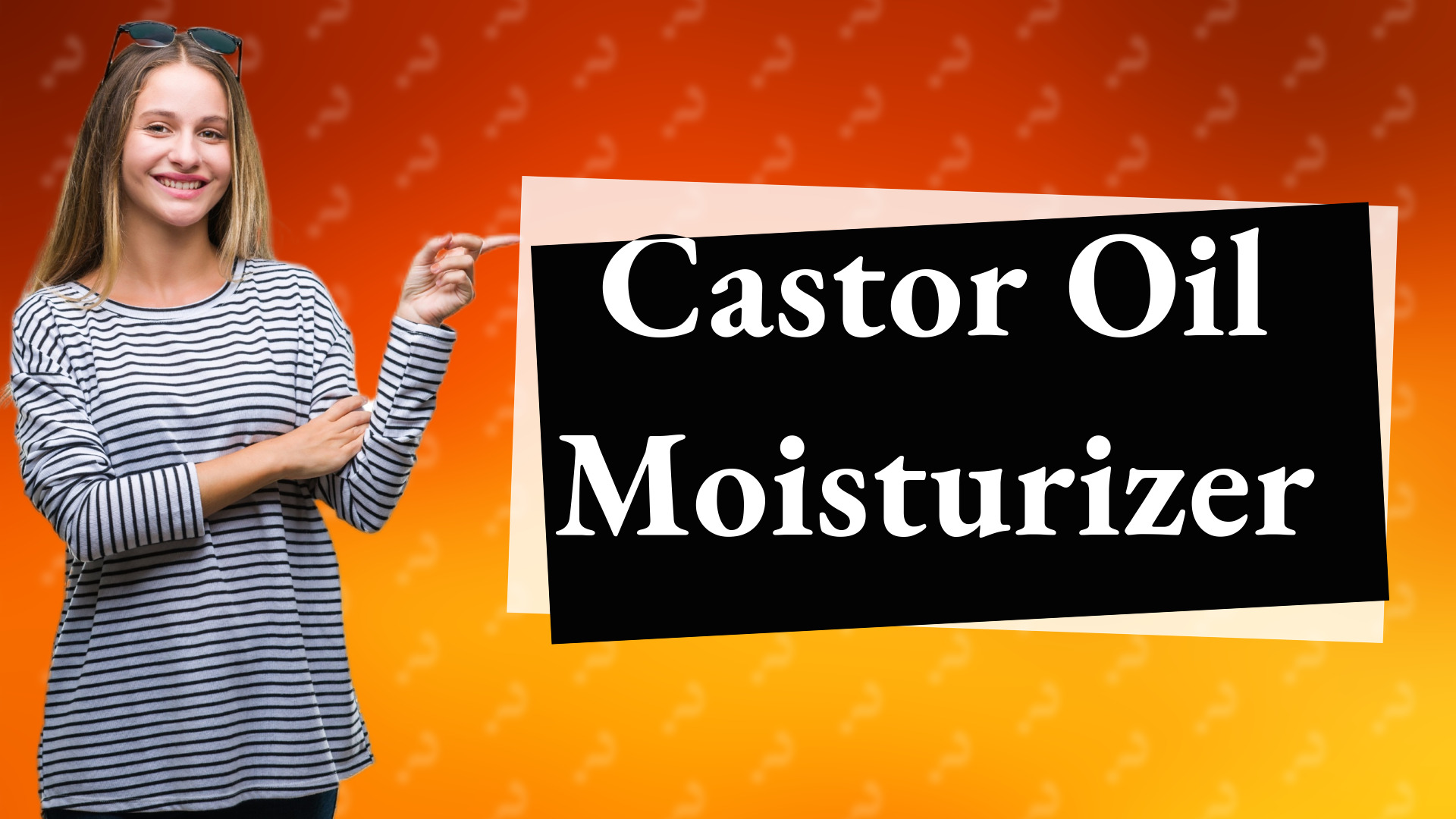 Castor Oil Moisturizer