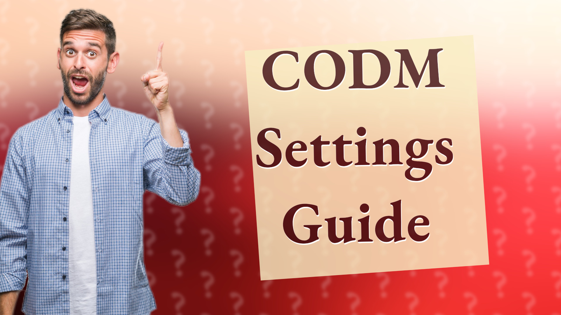 CODM Settings Guide