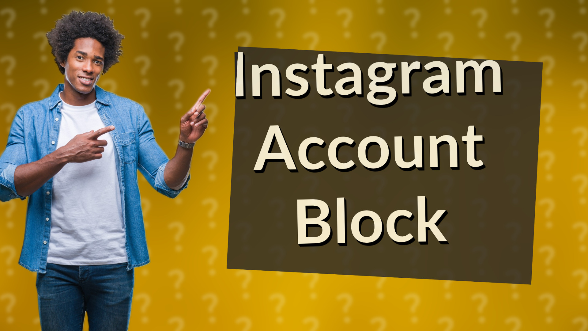 Instagram Account Block