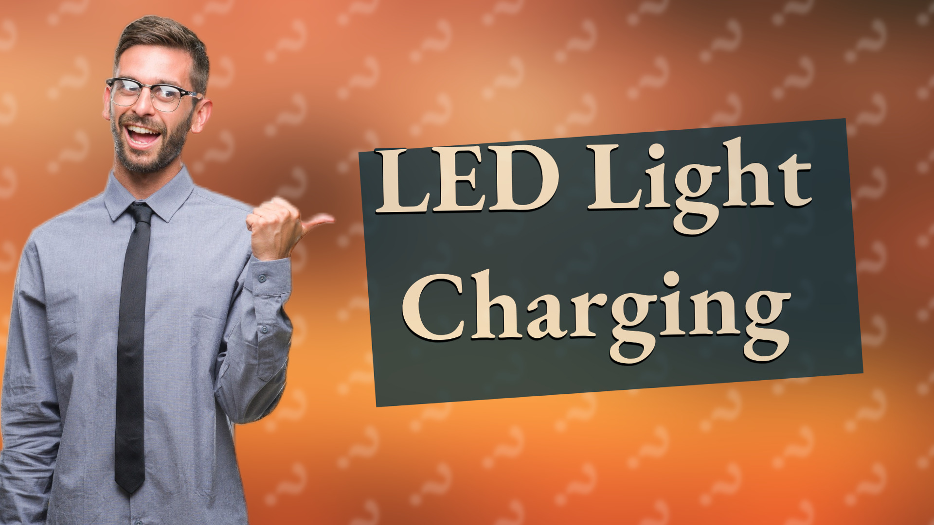 LED Light Charging