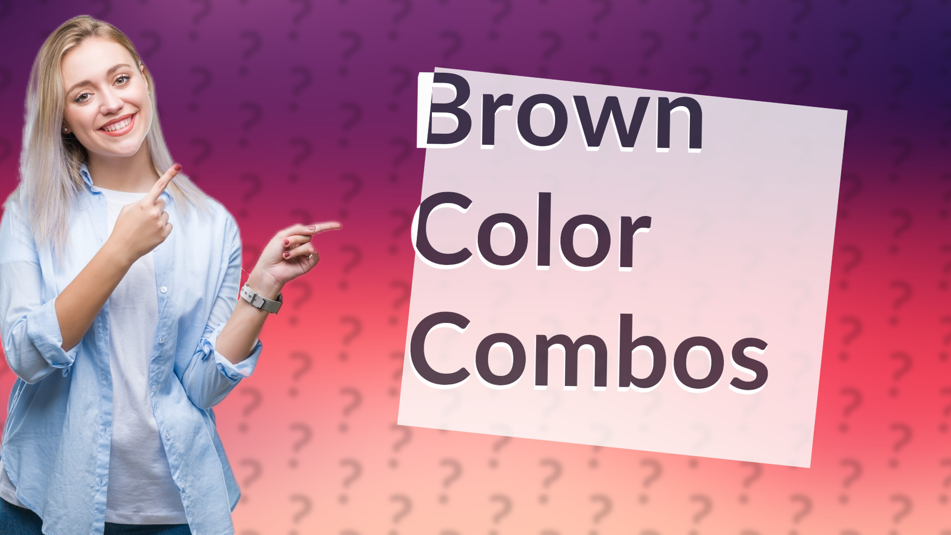 Brown Color Combos