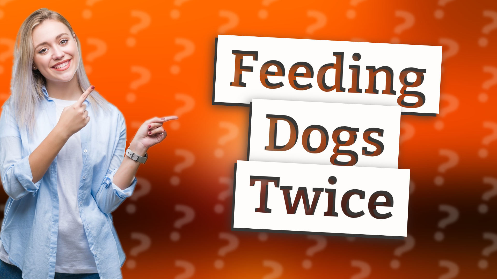 Feeding Dogs Twice
