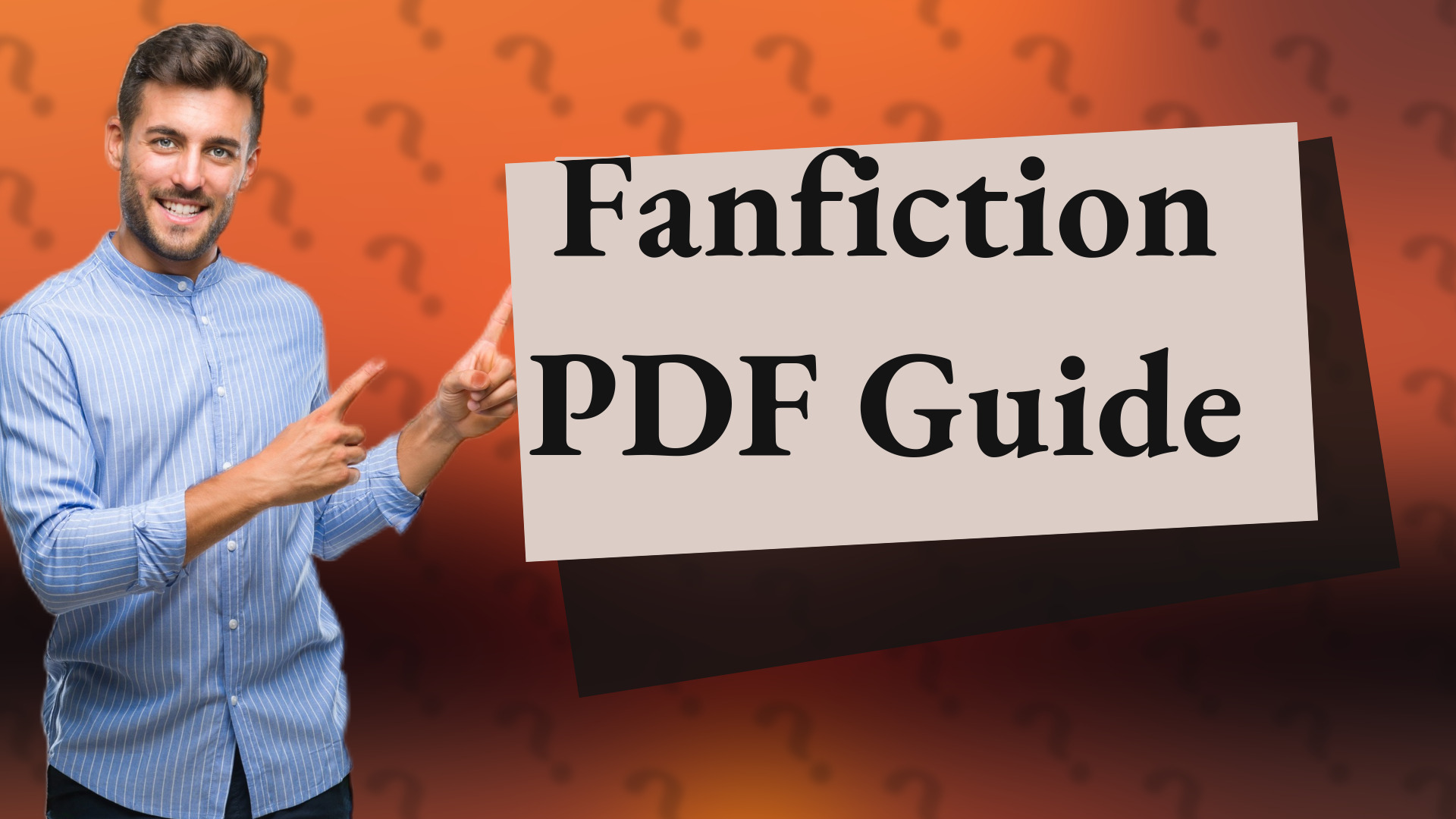 Fanfiction PDF Guide