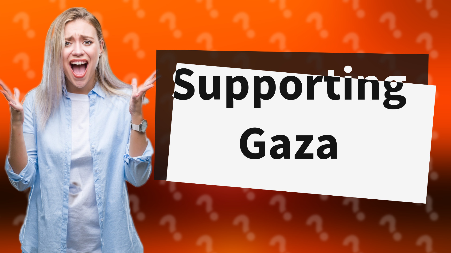 Supporting Gaza